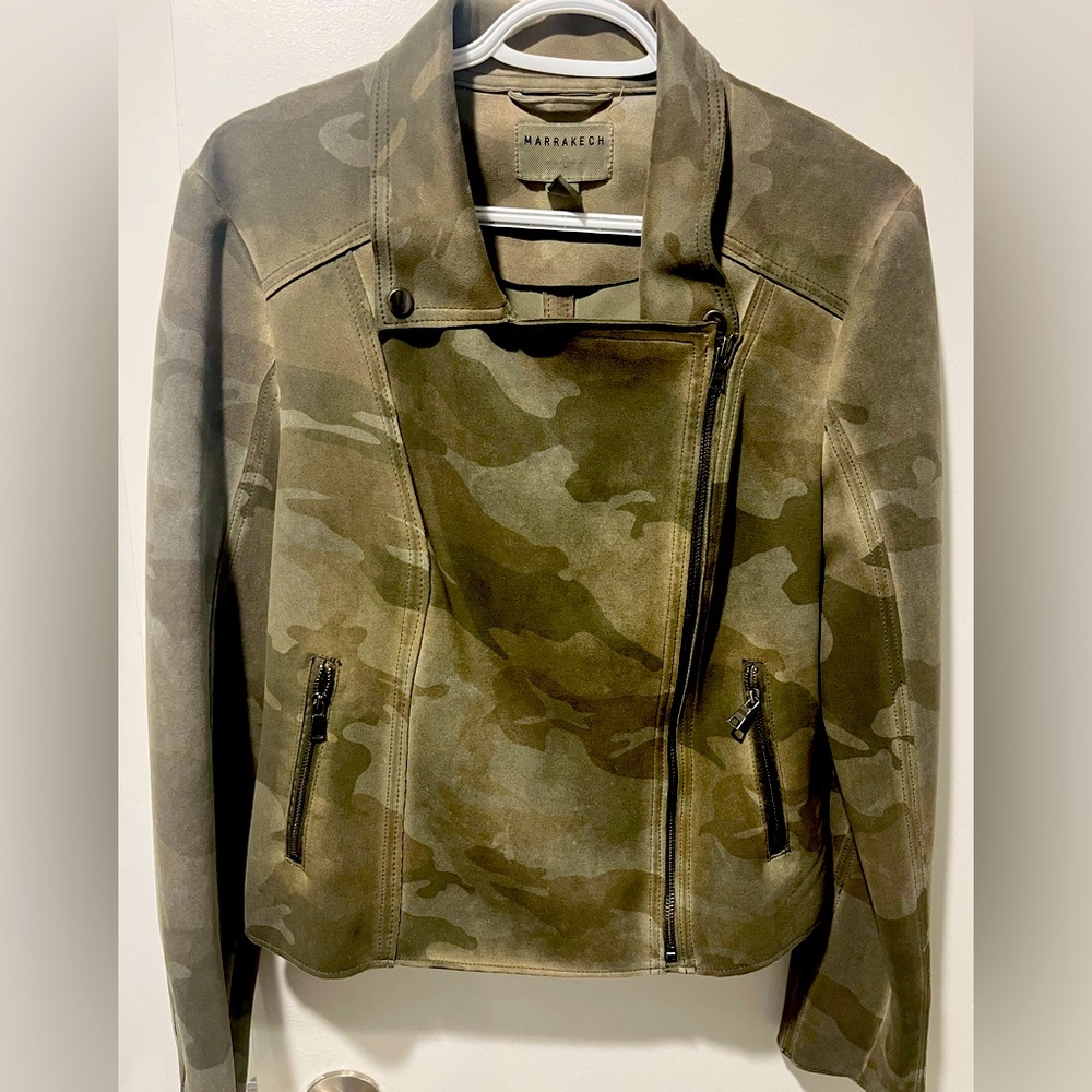Marrakesh Jacket - Camo Ultrasuede